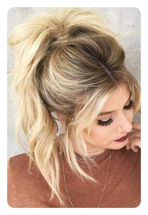 Ponytail With Bangs Ideas For A Good Hair Day High Ponytail