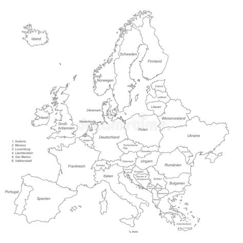 欧洲 欧洲政治地图 向量例证 插画 包括有 德国 例证 匈牙利 欧洲 挪威 图象 意大利 139834246