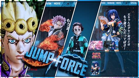 Jump Force New Characters Season 2 Jump Force Has A Huge Character