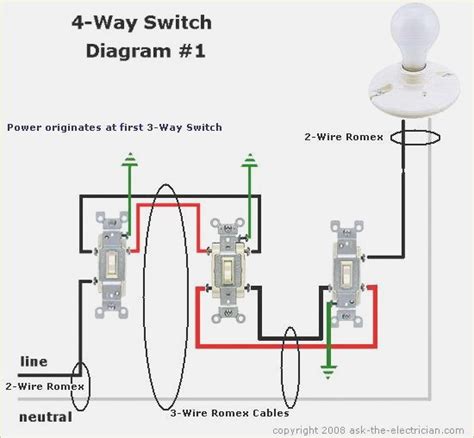 Cooper 4 Way Switch Wiring Diagram