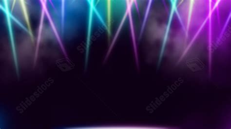 Meeting Business Scenes Colorful Spotlight Powerpoint Background For