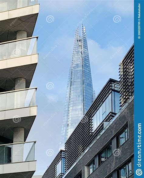 Shapes Of Modern Architecture In London England Editorial Stock Image