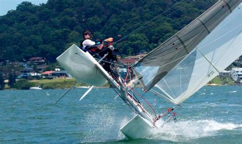 F18 speedbrake messed up in ob. F18 Australian Nationals: Day 2 | Catamaran Racing, News ...