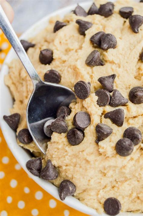 No Bake Chocolate Chip Cookie Dough Baking No Bake Cookie Dough