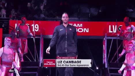 Liz cambage is an australian professional basketball player who plays at the center position for the las vegas aces in the wnba. Liz Cambage GIF by WNBA - Find & Share on GIPHY