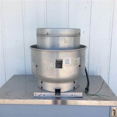 2323 Greenheck Centrifugal Upblast Exhaust Fan Cube 121 4 For Sale In
