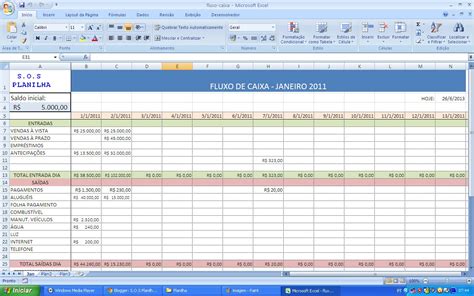 Planilha Controle De Caixa Fluxo De Caixa Inovar Net Vrogue Co
