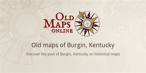 Old Maps Of Burgin