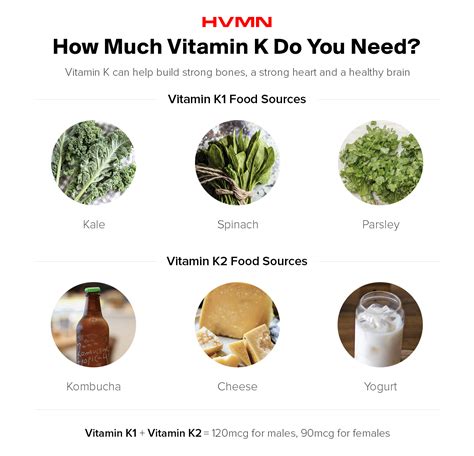 Top 50 Foods High In Vitamin K Hvmn Blog