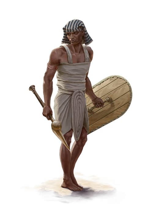 The Character Ancient Egyptian Warrior By Skifvetal On Deviantart