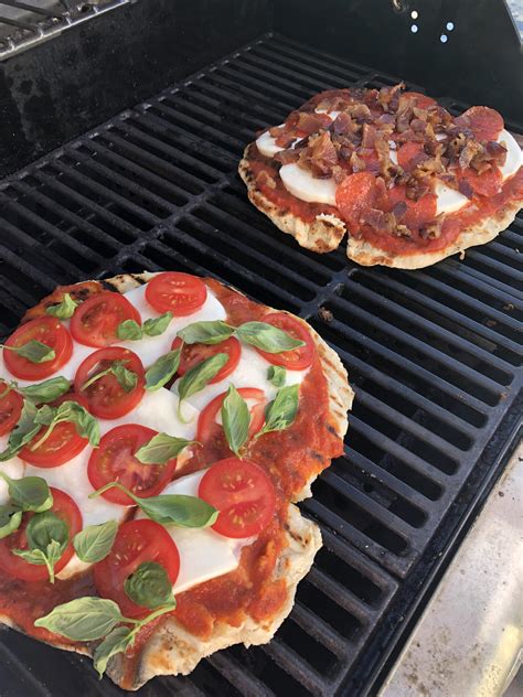 Homemade Grilled Pizzas Rfood