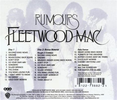 Disco De Fleetwood Mac Rumours Deluxe Edition