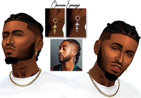 Omarion Inspiration Short And Long Hairearrings Hair
