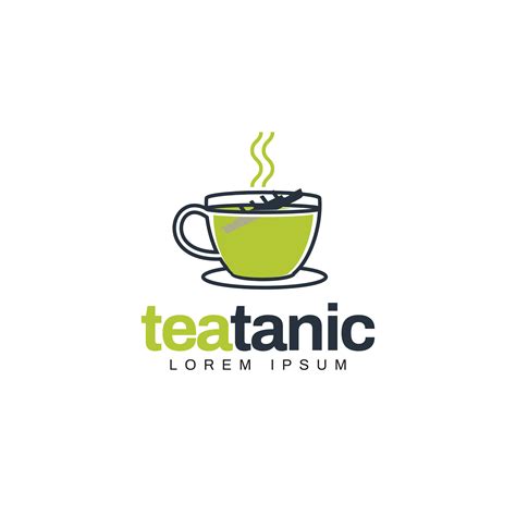 Unique Creative Green Tea Logo Symbol 660265 Vector Art At Vecteezy