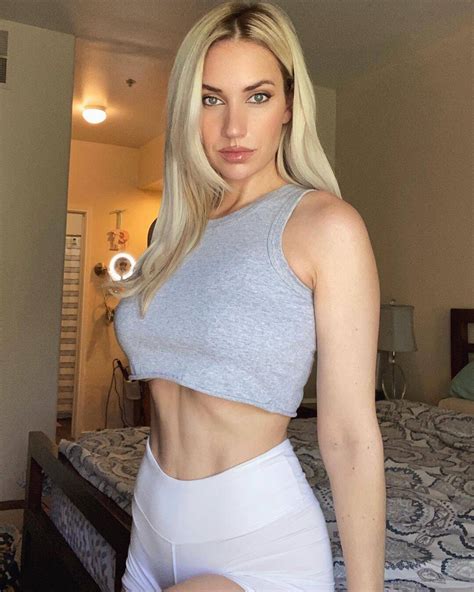 Eleita A Mais Sexy Do Mundo Paige Spiranac Cobra R 128 Por Fotos