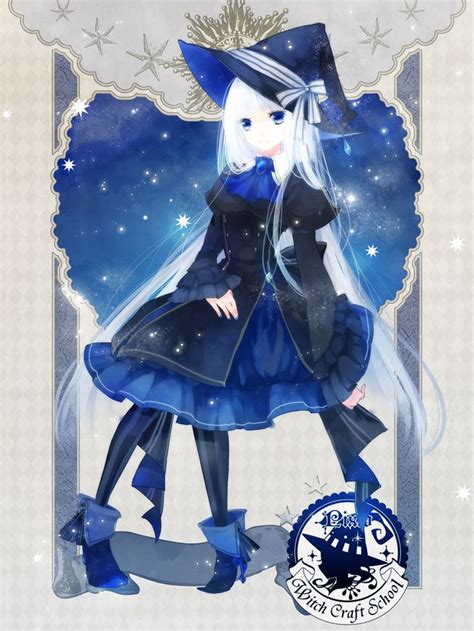 Anime Girl As A Witch Pretty Anime Style Pics