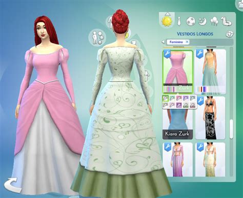 My Sims 4 Blog Ariel Dress By Kiara24