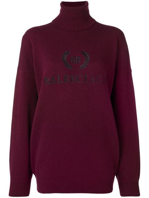 See more ideas about balenciaga, balenciaga jacket, balenciaga dress. Balenciaga Embroidered Logo Jumper | Balenciaga dress ...