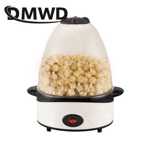 Dmwd Mini Portable Electric Popcorn Maker Automatic Mini Hot Air Pop