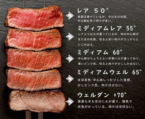 ステーキ🥩完璧に焼く温度調整。牛肉の焼き加減と内部温度 料理 科学 料理 レシピ 料理 基本