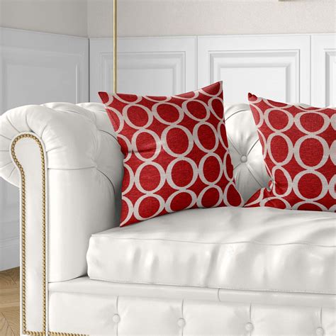 red cushion covers wine burgundy sofa throw filled cushions cover 17 18 ebay