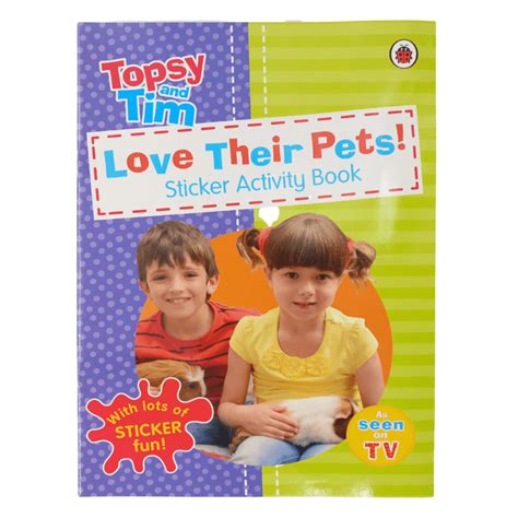 Topsy And Tim Love Their Pets Sticker Activity Book Poundtoy ‎