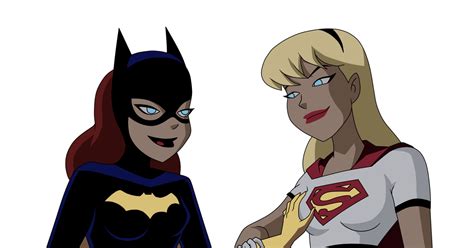 Batgirl Supergirl Dcau Superbewb Pixiv