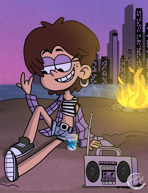 Luna Loud 90s By Thefreshknight On Deviantart The Loud House Luna The