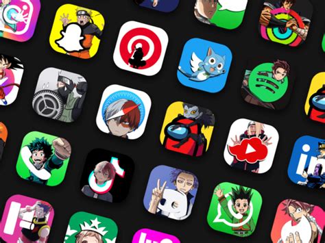Anime App Icons For Android And Ios 14 Home Screen Wallpapers Clan