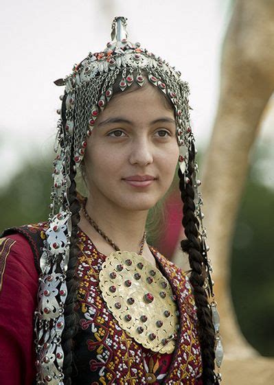 A Bride Turkmen Wedding Turkmenistan Central Asia People Around The
