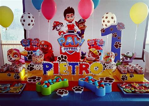 Vídeo para niños de play time.luna y romeo estropean la preparación de la fiesta de la patrulla canina. Cumple Santi | Fiesta de la patrulla canina, Cumpleaños ...