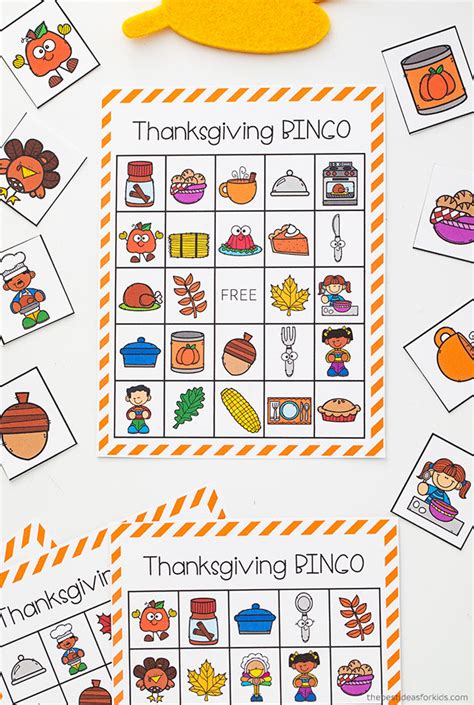 Thanksgiving Bingo Free Printable The Best Ideas For Kids
