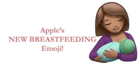The Breastfeeding Emoji Is FINALLY Here
