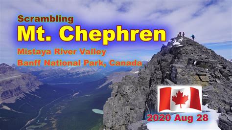 Mt Chephren Scramble Mistaya River Valley Banff Natl Park Youtube