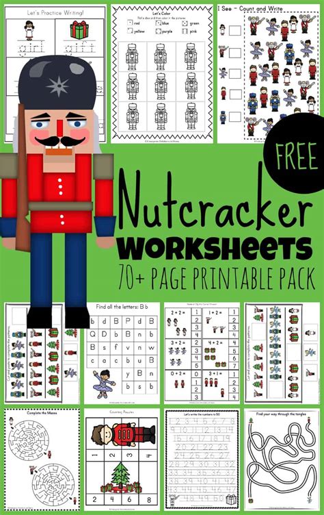 Free Nutcracker Printables Printable Templates