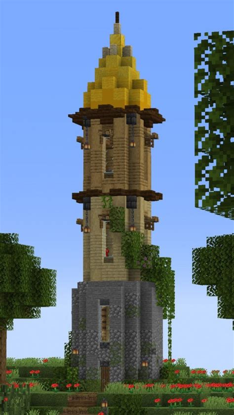 Minecraft Wizard Tower Minecraft Enchantments Minecraft Houses