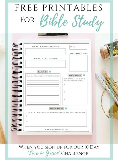 Bible Study Guide Template Printable Word Searches