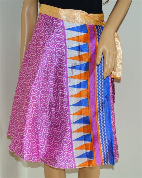 Silk Sari Wrap Skirtwrap Skirt Many Ways To Wearbeach