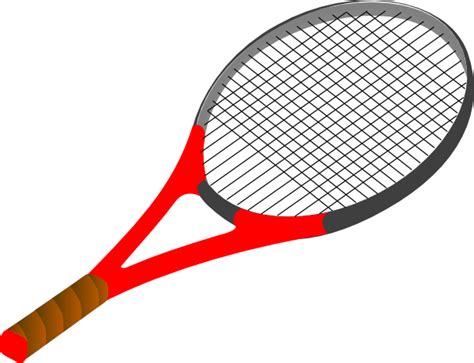 4,422 images png transparentes de raquette. Red Tennis Racket Clip Art at Clker.com - vector clip art ...