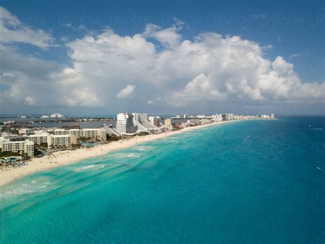 Aerial View Of Cancun By Stocksy Contributor Alice Nerr Stocksy