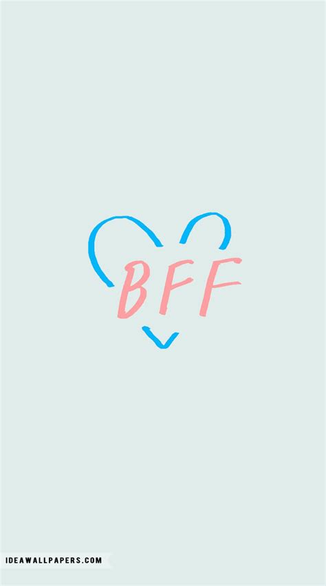 15 Cute Best Friends Forever Wallpapers Simple Bff Wallpaper Idea