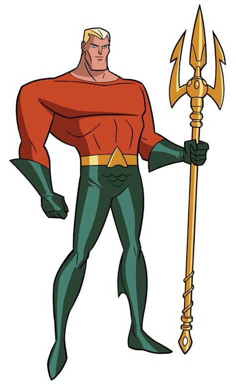 Justice League Dcau Roll Call Aquaman By Timlevins On Deviantart