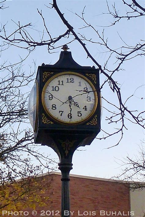 11 14 2012 Town Center Clock Lois Buhalis Flickr