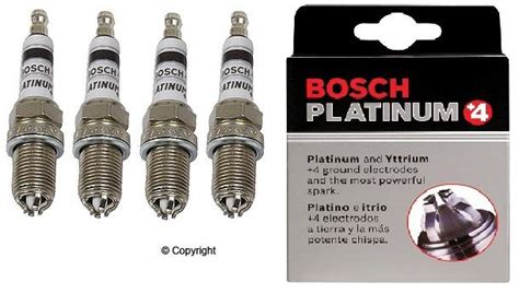 Find 4 Pieces Oem Bosch Platinum Spark Plug Platinum4 4 Prong
