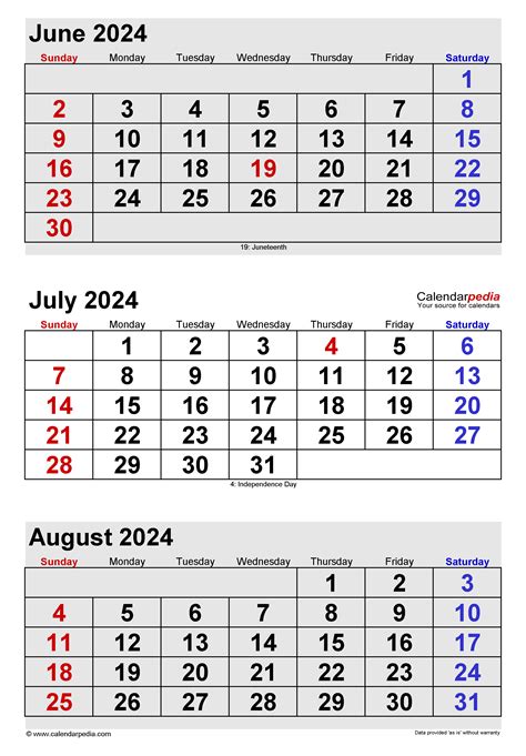 August 2024 July 2024 Calendar Printable 2024 Calendar Printable