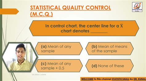 Mcq Part 2 Statistical Quality Control By Dr Kunal Khatri Statistics