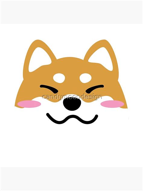 Shiba Inu Dog Shibe Kawaii Cute Doge Throw Pillow By Candymoondesign