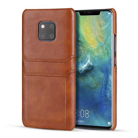 Leather Case For Huawei Mate 20 Pro Lite 20x P20 10 9 Case 2 Card Slot