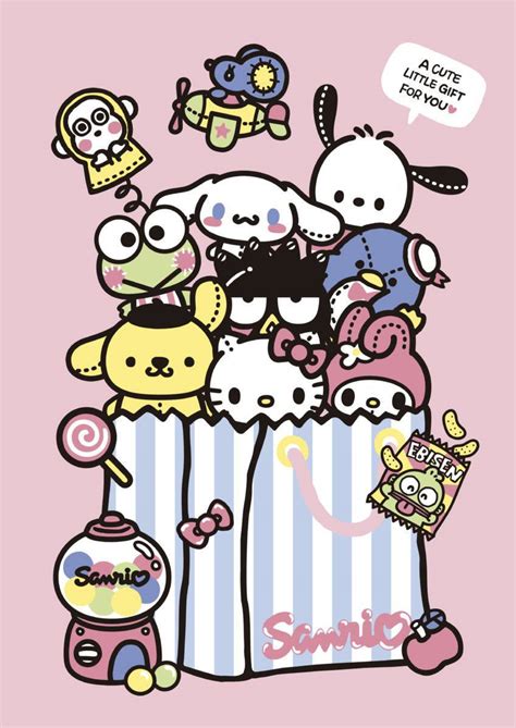 Download Lets Have Some Sanrio Fun Wallpaper