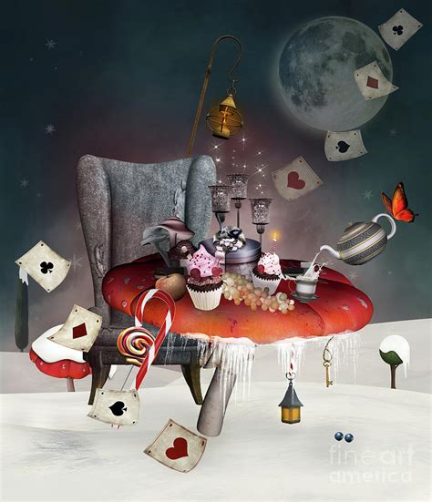Wonderland Surreal Christmas Digital Art By Ellerslieart Pixels